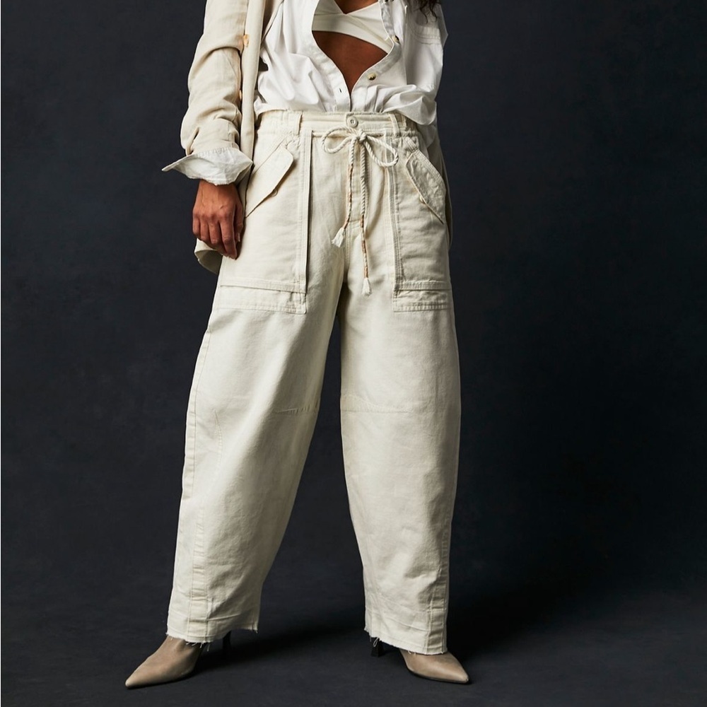 Free People to the extreme barrel pants